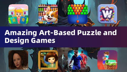 Amazing Art-Based Puzzle and Design Games