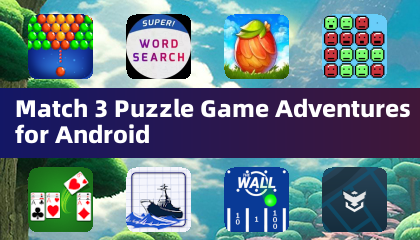 Aventuras de Jogos de Quebra-Cabeças Match 3 para Android