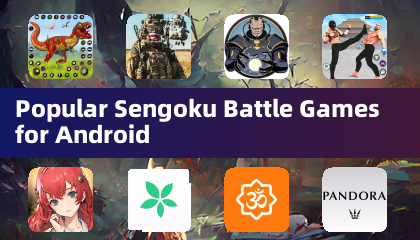 Jogos Populares de Batalha Sengoku para Android