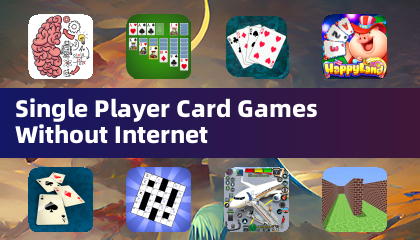 Single Player Card Games Without Internet