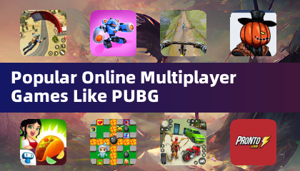 Jogos online multiplayer populares como PUBG