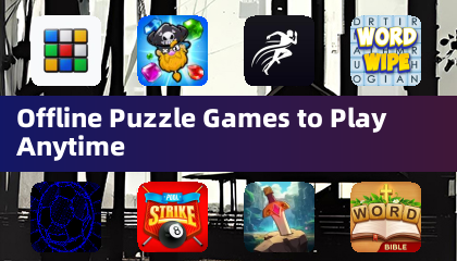 Jogos de Puzzle Offline para Jogar a Qualquer Momento