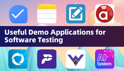 Aplicações de Demonstração Úteis para Testes de Software