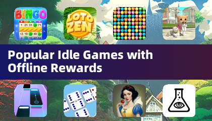 오프라인 보상을 제공하는 인기 있는 레저 게임