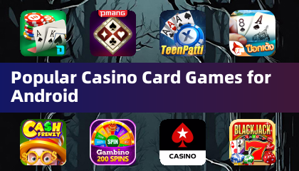 Jogos de cartas de cassino populares para Android