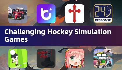 도전적인 하키 시뮬레이션 게임