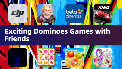 친구와 함께하는 스릴 넘치는 도미노 게임