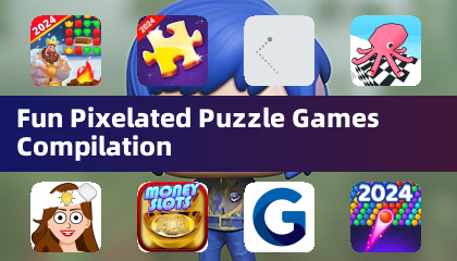 Compilação de Jogos de Quebra-Cabeças Pixelizados Divertidos